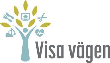Logotyp för Visa vägen