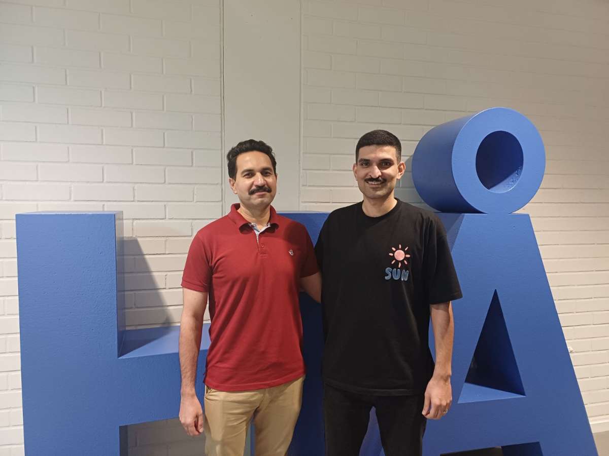 Två studerande på EASE-programmet