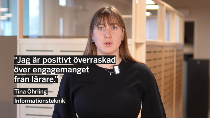 Intervju med studerande Tina