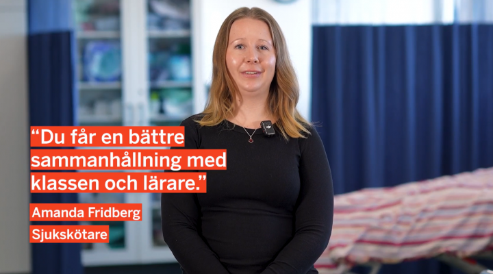 Intervju med studerande Amanda